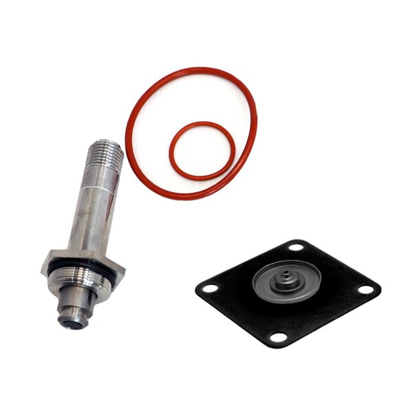 Rebuild kit, S21 series, 3/8" stainless, buna elastomerics, DC